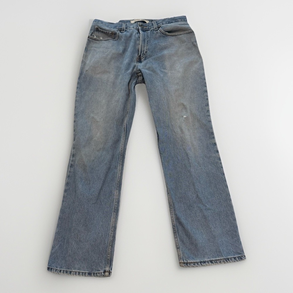 Urban Pipeline Men's Sz 33x30 Y2K VTG 100% Cotton Light Wash Straight Leg‎ Jeans